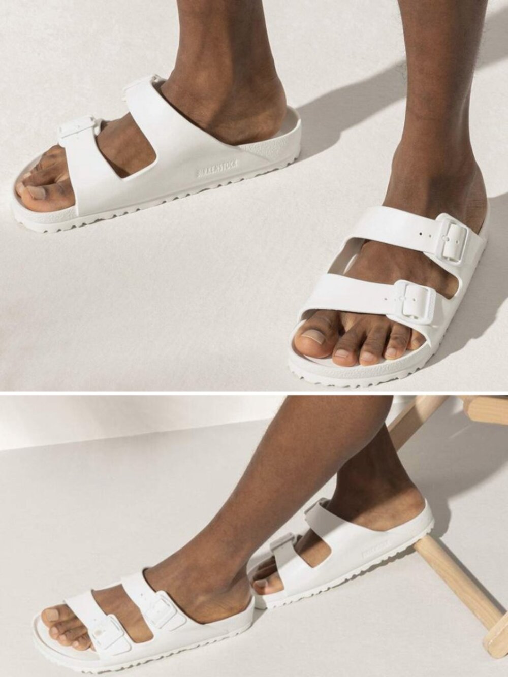 Birkenstock Arizona Essentials EVA Sandals White
